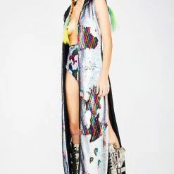 Flash Sale π J Valentine Rainbow Elixir Flip Sequin Duster π₯° 11 J Valentine Rainbow Elixir Flip Sequin Duster