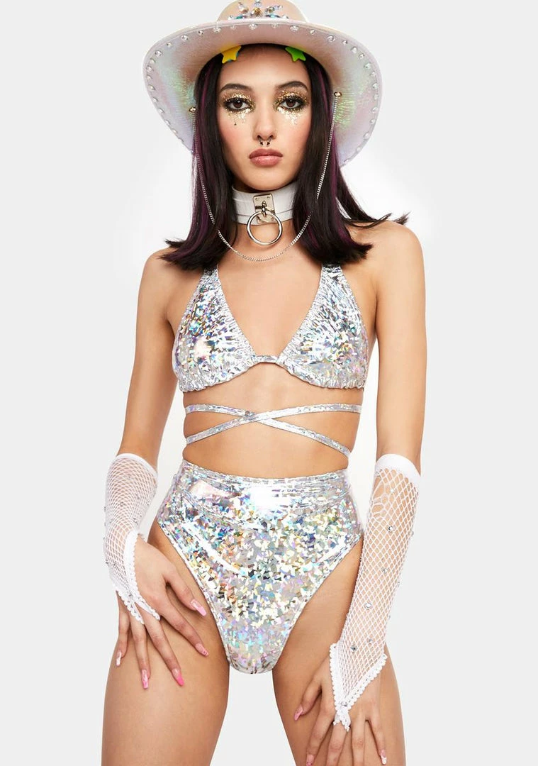 Cheapest β¨ J Valentine Astro Confetti High Waist Bottoms π 4 J Valentine Astro Confetti High Waist Bottoms