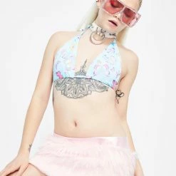 J Valentine Hype Hologram Light-Up Skirt