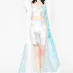 J Valentine Celestial Snow Goddess Duster