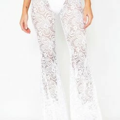 Flash Sale π J Valentine Cyclone Lace Bell Bottoms π 8 J Valentine Cyclone Lace Bell Bottoms