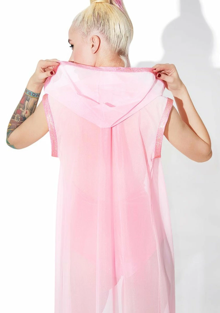 Flash Sale π― J Valentine Outerwear Cotton π¬ Candy Long Mesh Duster βοΈ 6 J Valentine Outerwear Cotton Candy Long Mesh Duster